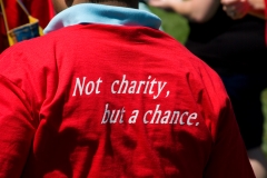Not Charity but a Chance