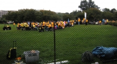 View of the rally.