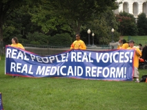 Large banner - Real People, Real Voices, Real Medicaid Reform