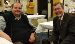 Joe Bellil, MWCIL BOD President and V.P. at MA Easter Seals and Kirk Joslin, President and CEO of MA Easter Seals