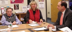 Paul Spooner, Senators Karen Spilka and Jamie Eldridge