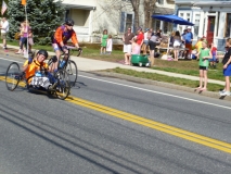 man handcyclist