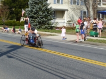 man handcyclist