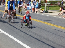 woman wheelchair racer