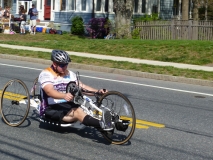 man handcyclist