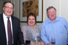 Fred Masilo, the MC of the Roast, with Bob Call and his wife Carla