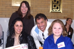 Dave, IL Coordinator from MWCIL, in the middle. Julie, Options Counselor from MWCIL, in the back.