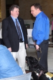 Steven Higgins, Executive Director at IACIL, and Carl Richardson, State House ADA Coordinator