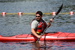 DCR Staff in kayak