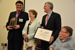 John Oliveira of MCB, Jini, Joseph Abely of Carroll Center, and Paul Spooner