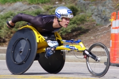 Mens Wheelchair 4th place - Marcel Hug of Switzerland