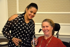 IL Achievement Award Winner, Liz Casey (right)