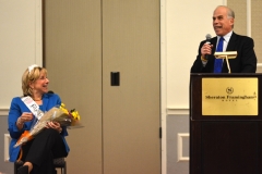 State Senator Karen Spilka is roasted by her husband, Joel Loitherstein
