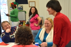 Representative Carolyn Dykema (right)