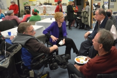 Paul, Myra Berloff (MOD), Commissioner Carr (MRC) and Mike Kennedy (CLW)