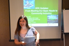 ADA Updates: From Meeting Our Basic Needs to Community Inclusion - Stacy Hart from New England ADA Center