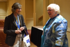 Ann Shor of MRC and Mary Margaret Moore, ED of Independent Living Center of the North Shore and Cape Ann Inc.