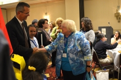 John Polanowicz, Secretary of EOHHS and Mary Margaret Moore of ILCNSCA