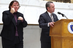 State Rep. Jeffrey Roy (right)