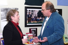 MWCIL Director of Services, Jini Fairley, and Dan, a consumer at MWCIL