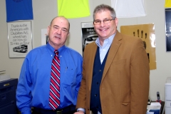 MWRTA Administrator, Ed Carr, and Natick Representative, David Linsky