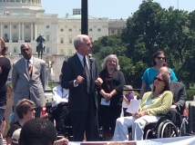 Tony Coelho with CRPD - Citizens for Rights of People with Disabilities