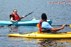 kayakers