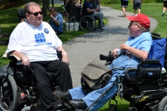 Commissioner Charlie Carr and Paul Spooner (MWCIL)