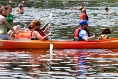 Debbie, Jini and Rue return to shore