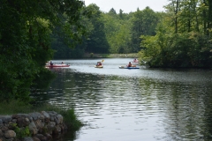 view of kayakers