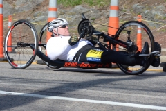 Samuel Spencer of New Jersey - winner of Men's Hand Cycle