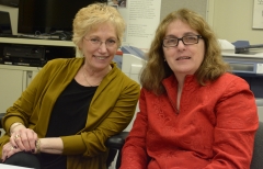 Myra Berloff (MOD) and Karen Langley (MRC)