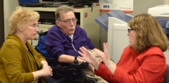 Myra Berloff (MOD), Paul and Karen Langley (MRC)