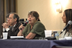 Aaron Gorstein, DHCD, Janet Shaw of STAVROS and Jessica Santos of CLW