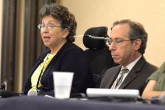 Anne Johansen and Aaron Gorstein of DHCD