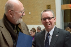 Rep. Jeff Roy on the right