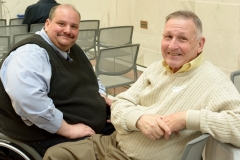 Joe Bellil (Easter Seals and MWCIL) and Bill Allen
