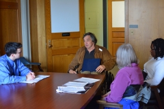 Advocating at Senator Jamie Eldridge's office