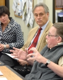 State Reps Carolyn Dykema, Chris Walsh and MWCIL E.D, Paul Spooner