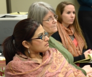 Puja Mehta, (Karen Spilka's staff), Pat and Jessica from MWCIL