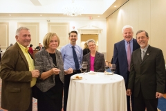 Bill Allan, Mary Lou Maloney (left), Kirk Joslin (right)