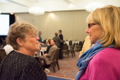 Clare Holgren and Senator Spilka