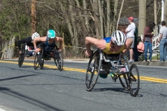 (l-r) Manuela Schar, Susannah Scaroni, Tatyana McFadden