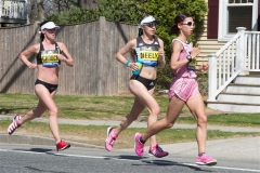 Three women runners