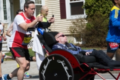 Man pushing Rick Hoyt