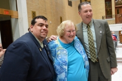 Mary Margaret Moore and Rep. Paul Tucker