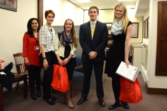 MWCIL Staff visits Rep. Jeff Roy's offices. Chris Yancich, staff