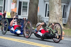 Two Handcycle Racers