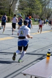 man with tee shirt "Survivor Boston Strong"