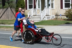 man pushing Rick Hoyt
